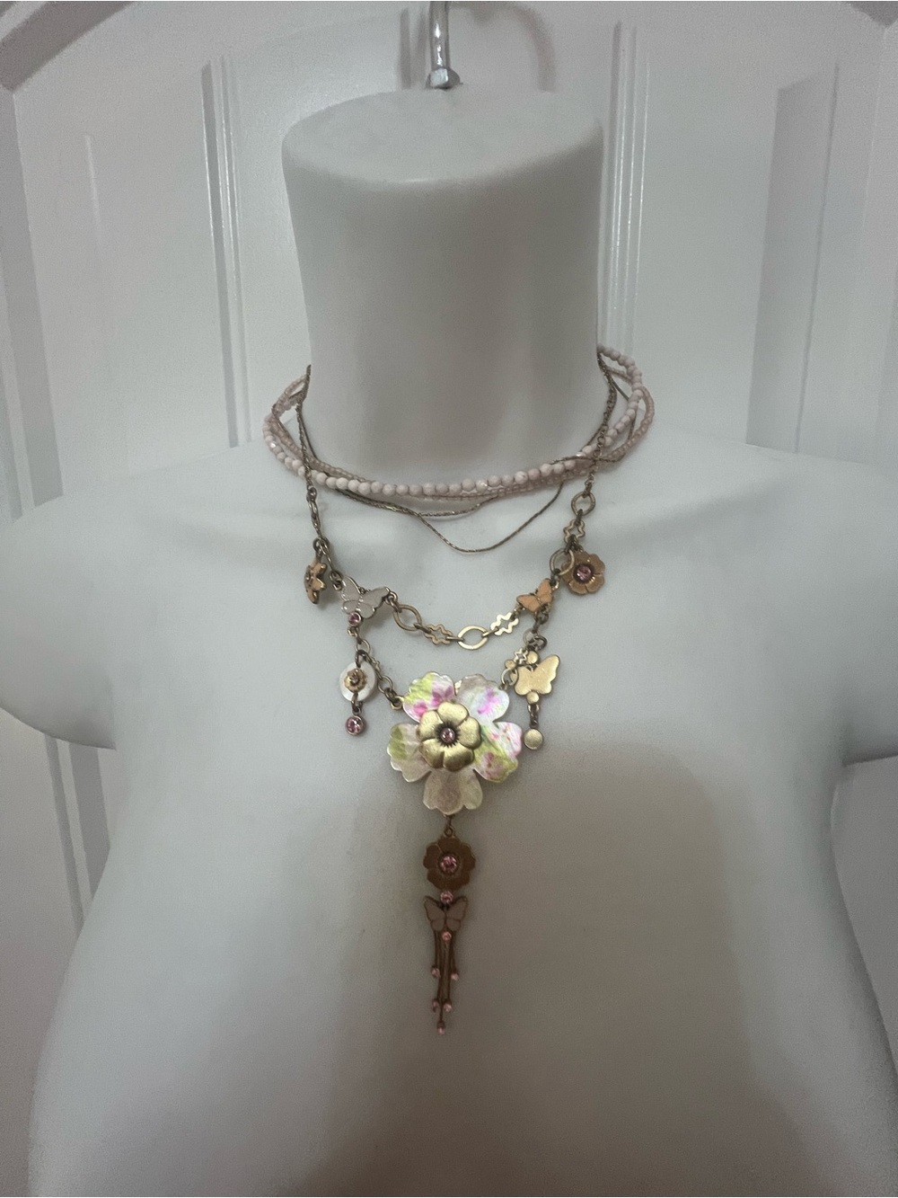 Pilgrim- danish design multi-layered necklace